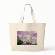 Cutty Sark Greenwich Fractals Tote Bags