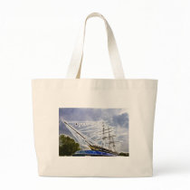 Cutty Sark Greenwich Fractals Tote Bags