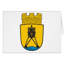 Cuxhaven Coat of Arms Greeting Card by FlagTshirts Cuxhaven Coat of Arms Greeting Card
