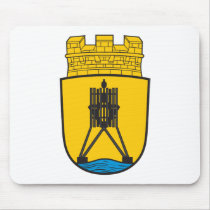 Cuxhaven Coat of Arms Mousepad by FlagTshirts Cuxhaven Coat of Arms Mousepad