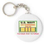 CVA-14 TICONDEROGA Vietnam Vet Key Chains
