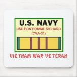 CVA-31 BON HOMME RICHARD VIETNAM VET MOUSE PAD