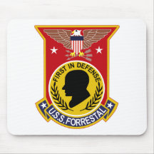 CVA-59 USS FORRESTAL Multi-Purpose Attack Aircraft Mousepad