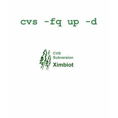 cvs -fq up -d - crisp t-shirt by ximbiot