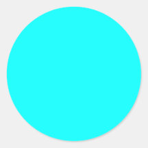 Cyan Sticker