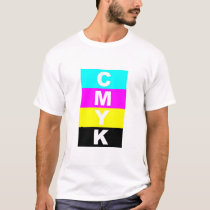 cyanmagentayellowblack t-shirts