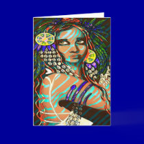Cybele in the forest cards