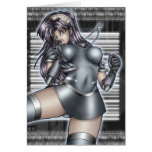 Cyber Anime Girl cards