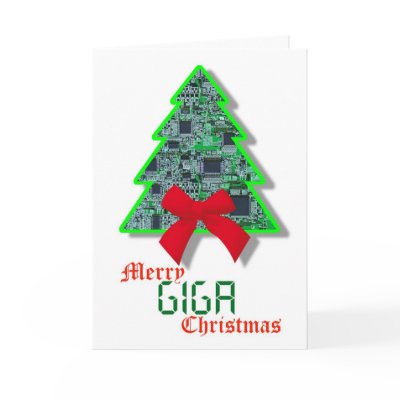 Cyber Christmas Card by artogram