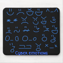 Cyber emotions mousepads