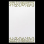 Cyber Garden - Khaki stationery