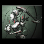 Cyber Geisha Poster posters