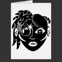 Cyber Girl cards