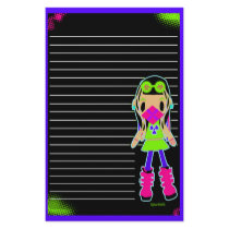 Cyber Girl X Stationery stationery