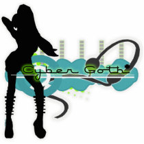 Cyber Goth Cut Outs photo sculptures