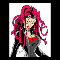Cyber-Goth posters