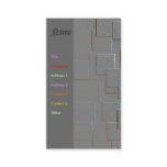 "Cyber Gothic" Geometric Art business cards