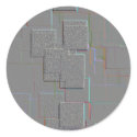 "Cyber Gothic" Geometric Art stickers
