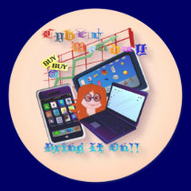 Cyber Monday-Bring It On! Stickers stickers