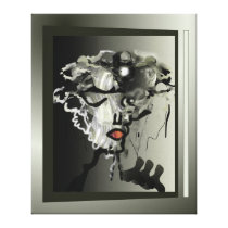Cyber mood canvas prints