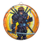 Cyber Ninja Dart Board