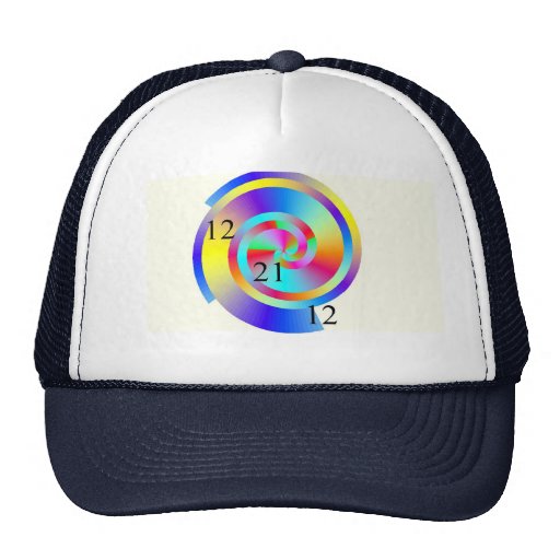 Cyber Spiral Cap Trucker Hat