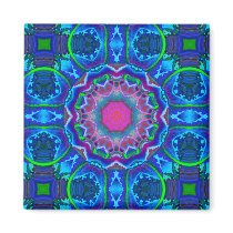 Cyberdelic Kaleidoscope Magnets