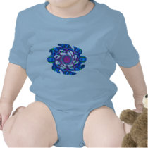 Cyberdelic Kaleidoscope Onesie Baby Bodysuit