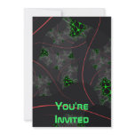 Cybernetic Interlink Fractal Custom Invitation