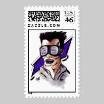 Cyberpunk stamps