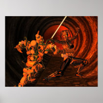 Cyborg Battleground Poster