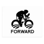 CYCLE FORWARD WITH OBAMA - -.png Postcard