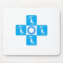cycle mousepads by Kaitesartcentral cycle mousepads