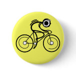 CYCLE ON! Racer Pinback Buttons