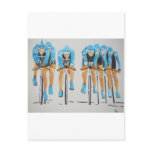 Cycle race post cards