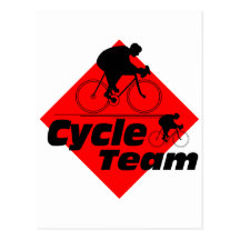 Cycle Team Postcard