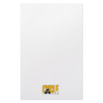 cycle text design stationery design