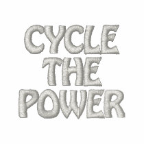 Cycle the Power Hoodie embroidered shirts