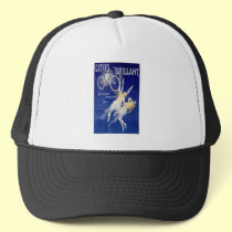 Cycles Brillant hats by vintagegiftmall Cycles Brillant hats