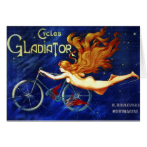 Cycles Gladiator by George Massias Card