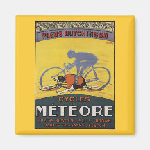 CYCLES METEORE FRIDGE MAGNETS