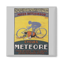 CYCLES METEORE REFRIGERATOR MAGNET