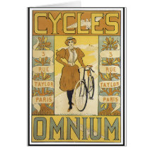 Cycles Omnium Greeting Cards