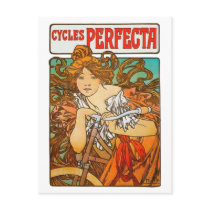 Cycles Perfecta, Alphonse Mucha Post Card
