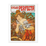 Cycles Perfecta, Alphonse Mucha Post Card