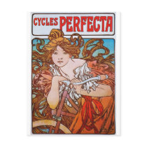Cycles Perfecta, Mucha Postcard