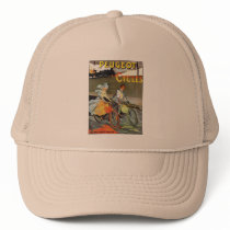 Cycles Peugeot Vintage Bicycle Art Hat