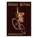 Cycles Sirius Bicycle cards