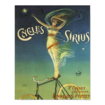 Cycles Sirius Bicycle posters