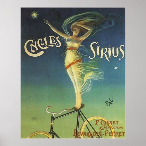 Cycles Sirius Bicycle posters